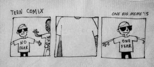 No Fear One Fear meme template