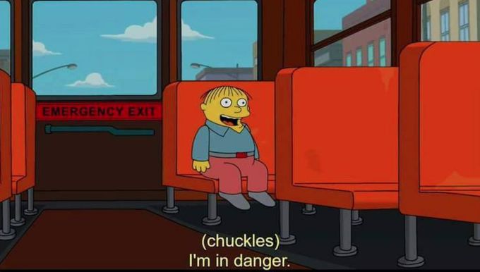 Im In Danger meme template