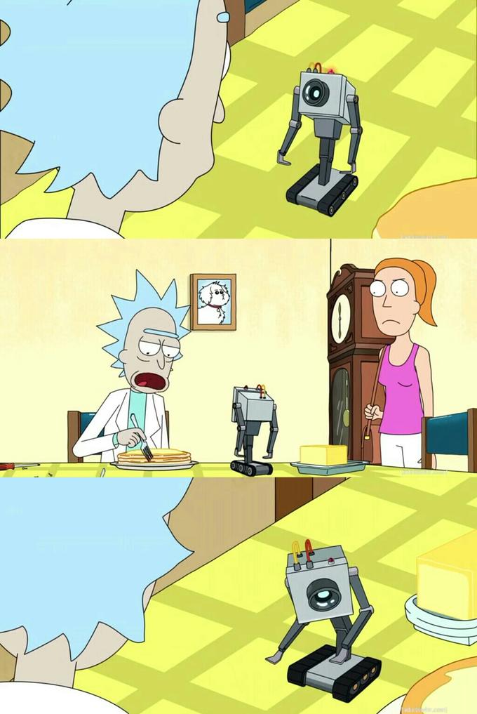 Whats My Purpose Butter Robot meme template