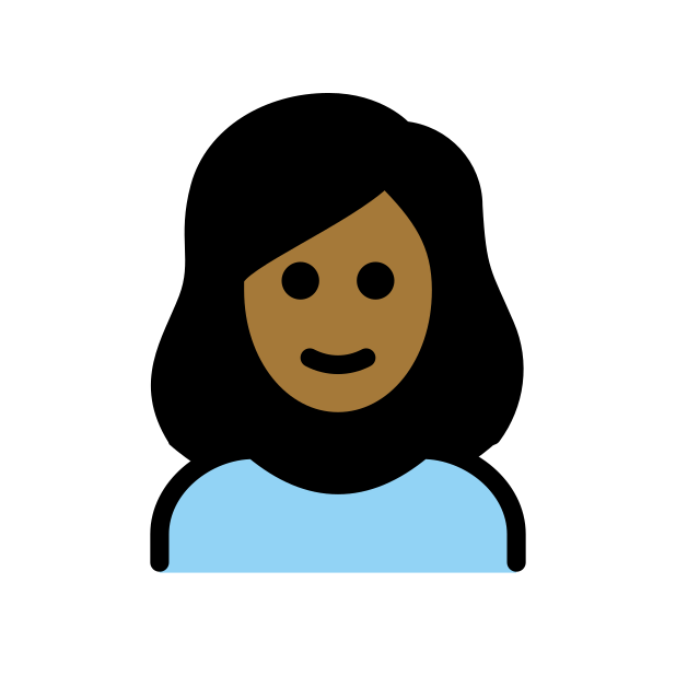 Woman: Medium-Dark Skin Tone