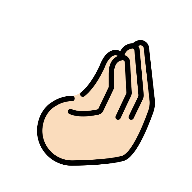Pinched Fingers: Light Skin Tone